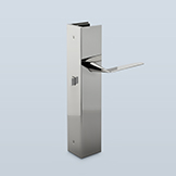 Vertical rectangular cuff