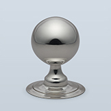 Globe knob with flared shaft