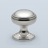 Round traditional knob