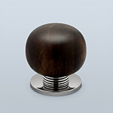 Tomato knob with ringed shaft