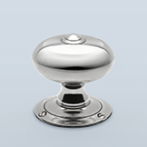 Rounded knob with center dot