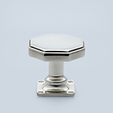 Octagonal stepped knob