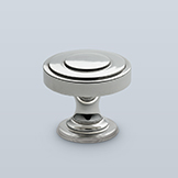 Knob with concentric circles