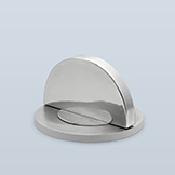 Half-moon knob