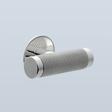 Pipe T-lever with knurling