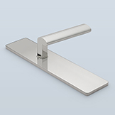1930s English lever with oval profile handle