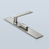 Half-pipe lever