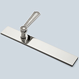 Edwardian style lever: 4-7/16" l., 1-5/8" P