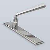Octagonal profile lever