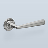 Octagonal profile lever with beading