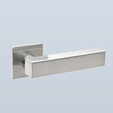 Rectangular block lever