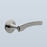 Lever with chain motif