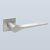 Tapered lever with flat face