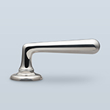 Smooth rounded lever