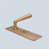 Smooth rounded lever