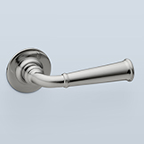 Classic tapered lever with decoratvie banding
