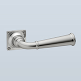 Classic tapered lever with decoratvie banding