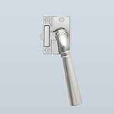 Lever with knurled band