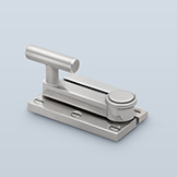Sash lock with cylindrical grip