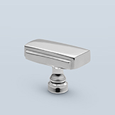 Rectangular deco cabinet pull
