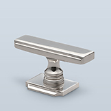 Deco cabinet T-pull