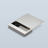 Rectangular with offset window (opposing axis)