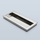 Rectangular with offset window