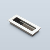 Rectangular with symmetrical frame and square inside corners