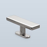 Rectangular T-pull w/ chamfer