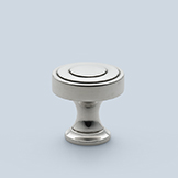 Cabinet pull with concentric circles