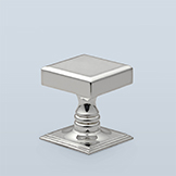 Square pull with chamfered edges