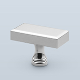 Rectangular with chamfered edges